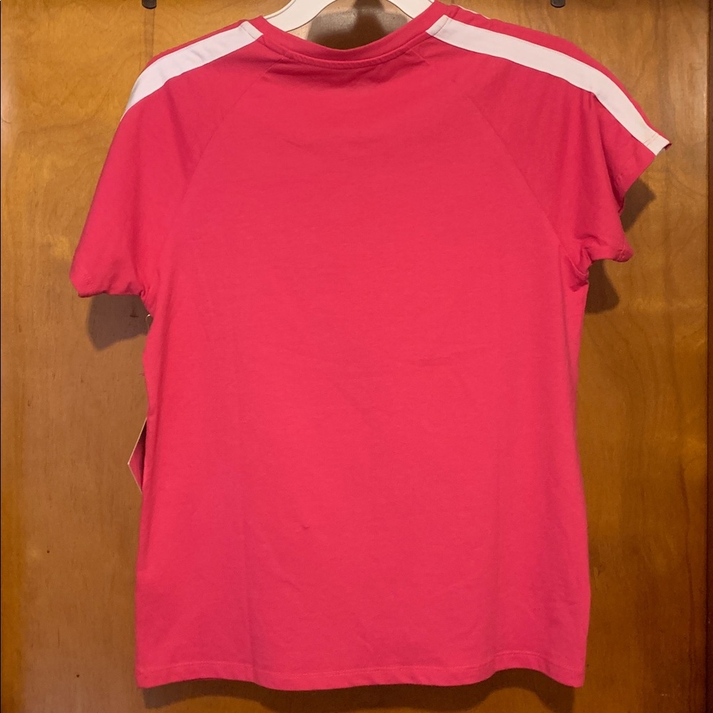 NWT Baby Phat Size L Pink/White Logo Top - Picture 7 of 7